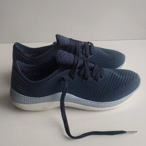 Crocs Literide Pacer Sneaker Shoes Women’s Size 11 Navy Croslite Lightweight